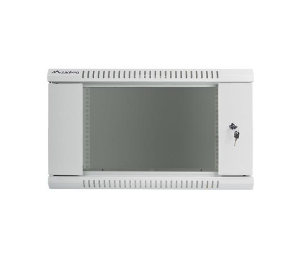 LANBERG Wisząca 19" 6U 600x600mm jednosekcyjna (szara) WF01-6606-10S - 455389 - zdjęcie 2